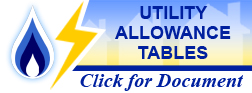 Utility Allowance Tables
